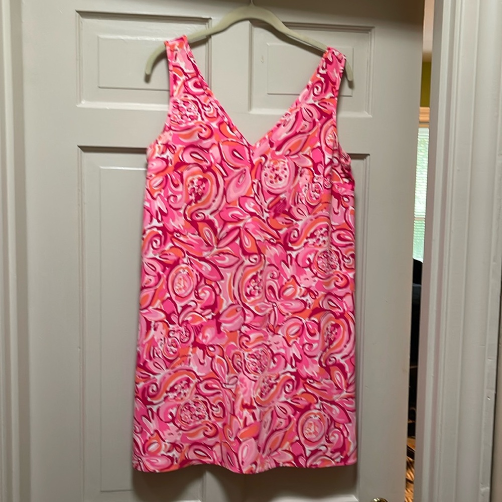 Lilly Pulitzer Pink Pout Mango Salsa Dress